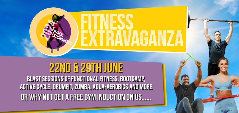 Fitness Extravaganza web banner June 24